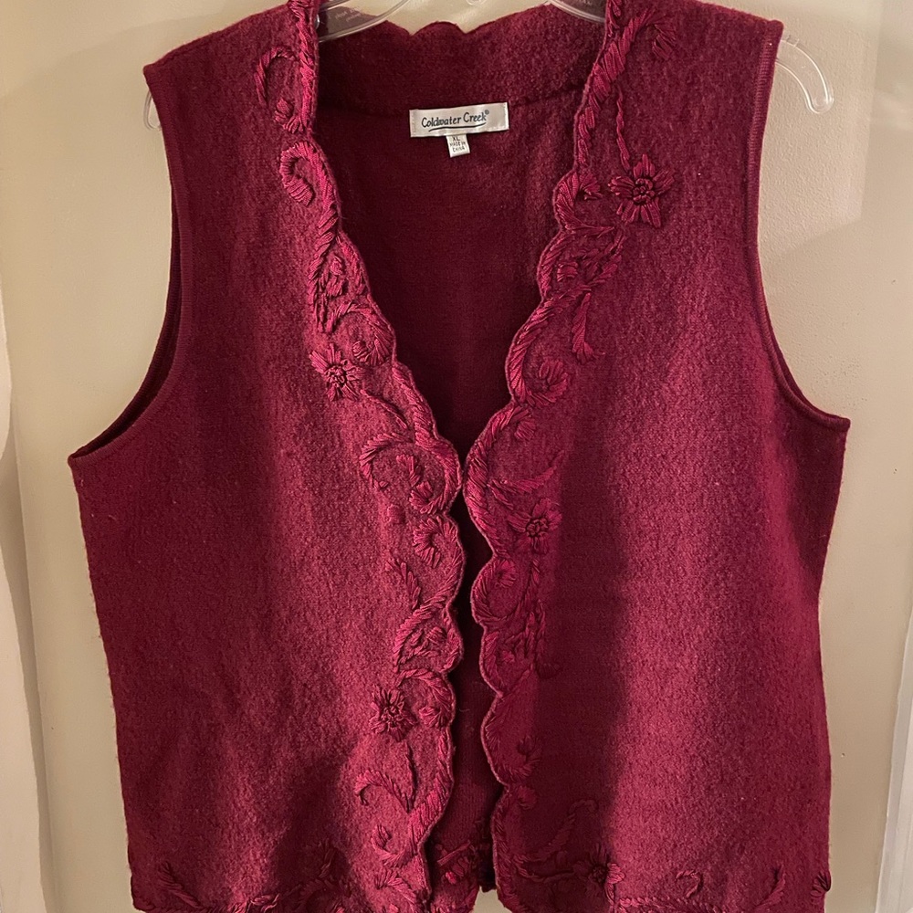 Coldwater Creek Vest - XL